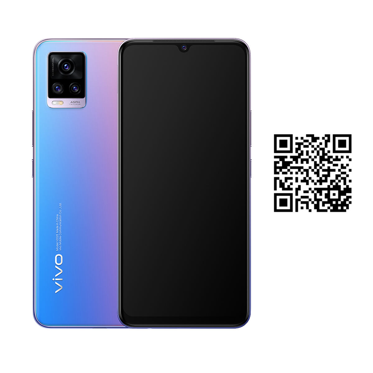 Celular Vivo V20 128GB 6,44" Sunset Melody Liberado