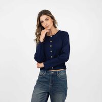 Sweater Mujer Zibel Azul