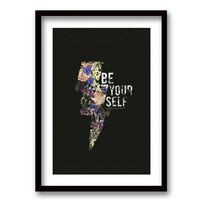 Cuadro Decorativo Retela Be Your Self 40 x 30 cm