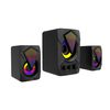 Parlantes Gamer para PC Targa Diamond Pro Negros