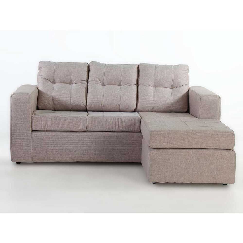 Sofá Modular Kea Rodas 3 Cuerpos Beige