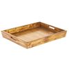 Mesa de Centro Innovamuebles Monarca 2 Bandejas Nogal Claro