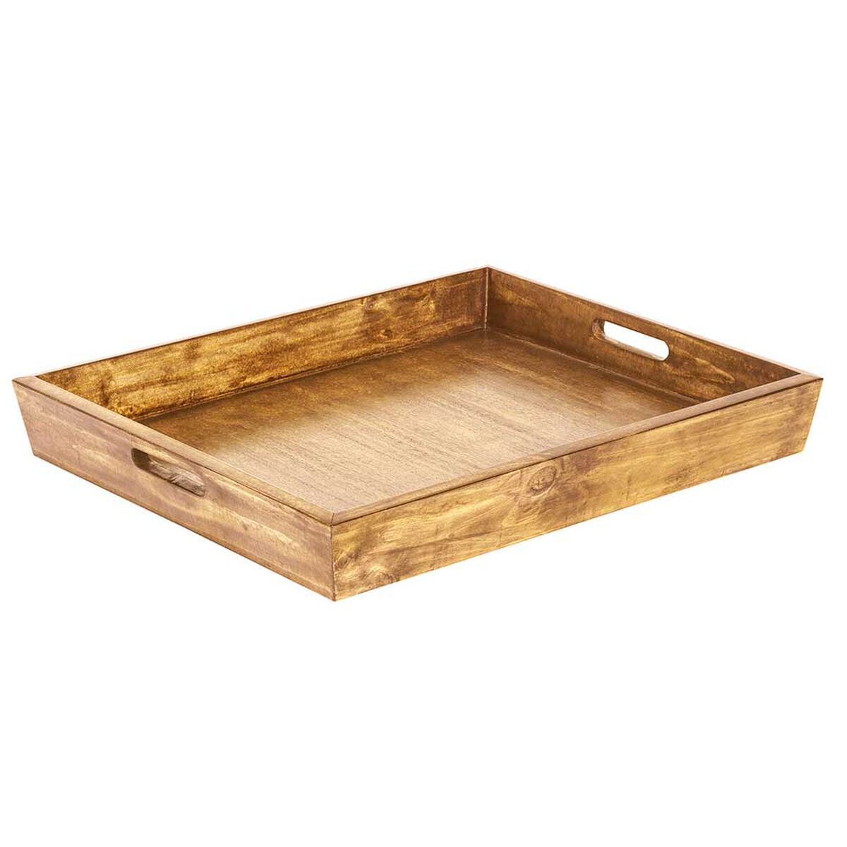 Mesa de Centro Innovamuebles Monarca 2 Bandejas Nogal Claro