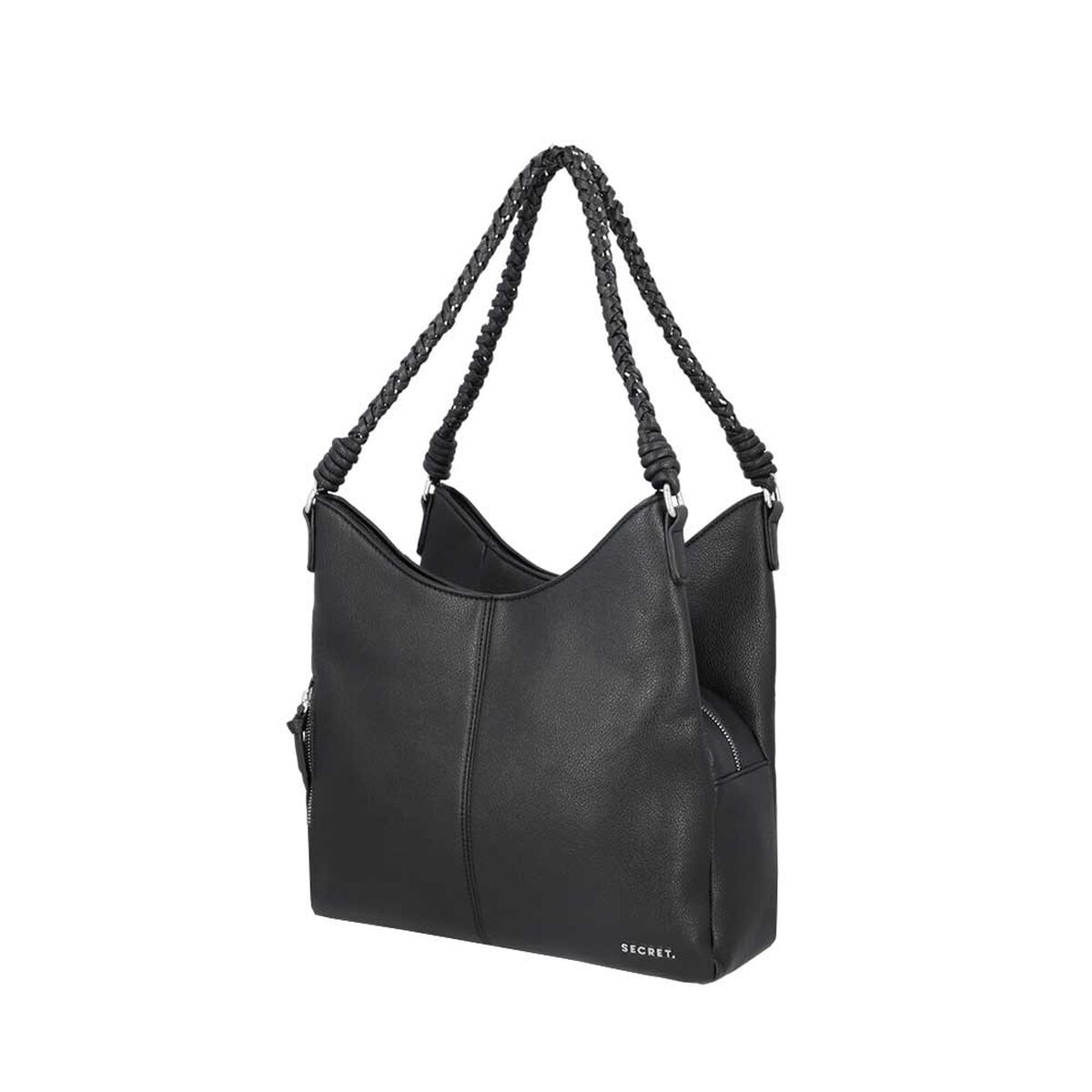 Cartera de Hombro Secret Montserrat FW25 L Negro