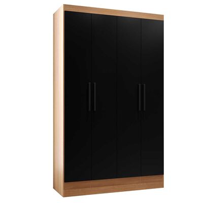 Imagen 2 del producto Clóset Roca Ámbar Canela Negro 4 Puertas