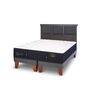 Cama Europea CIC Base Normal King Premium + Respaldo Torino