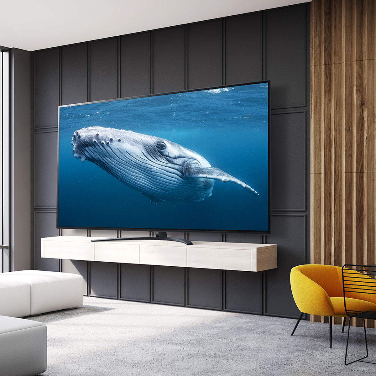 LED 50" LG 50UP7750PSB Smart TV 4K Ultra HD