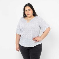 Polera Manga Corta Mujer Extralindas Blanco, Color-1, Color-2, Fucsia, Rosado