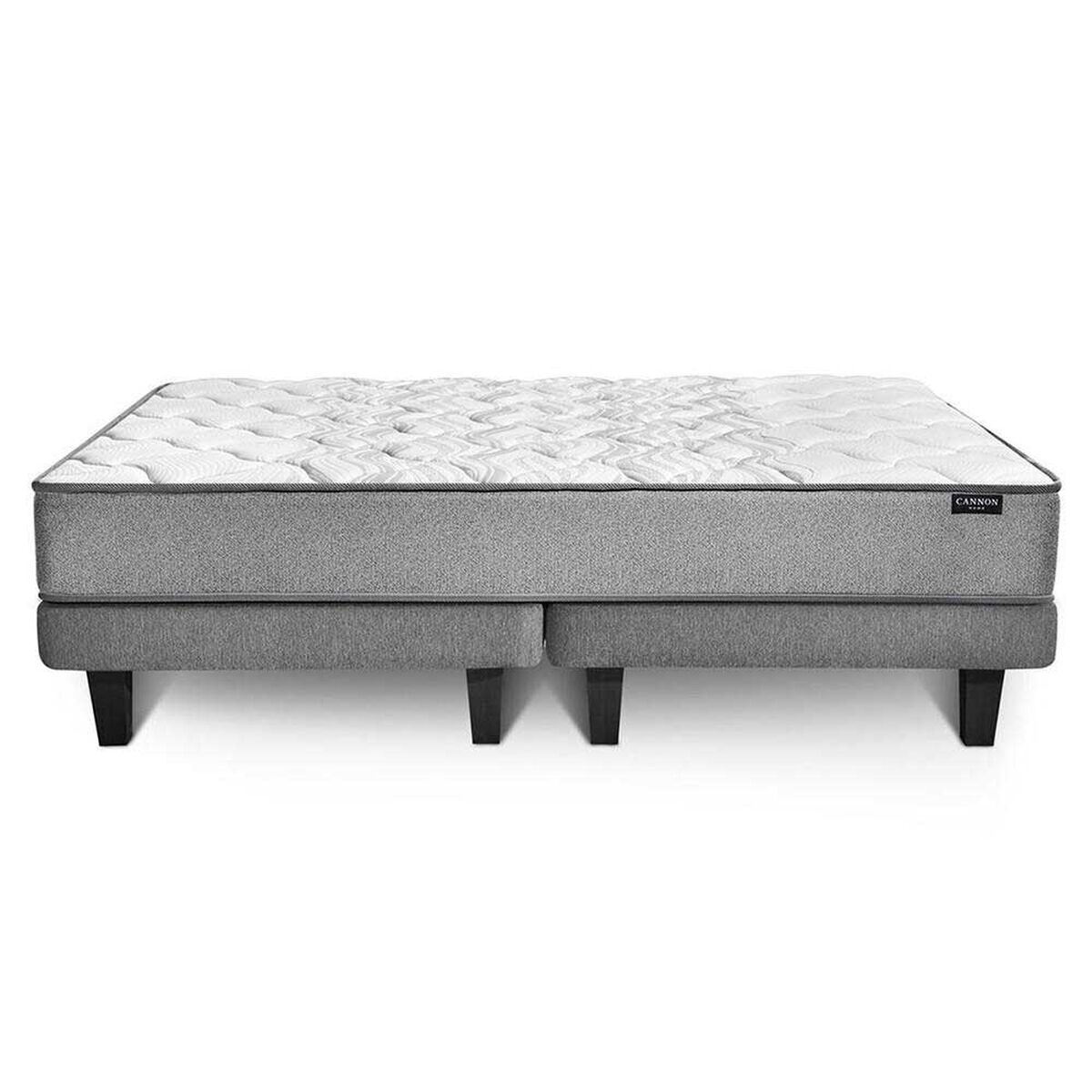 Cama Europea Cannon 2 Plazas New Still Base Dividida