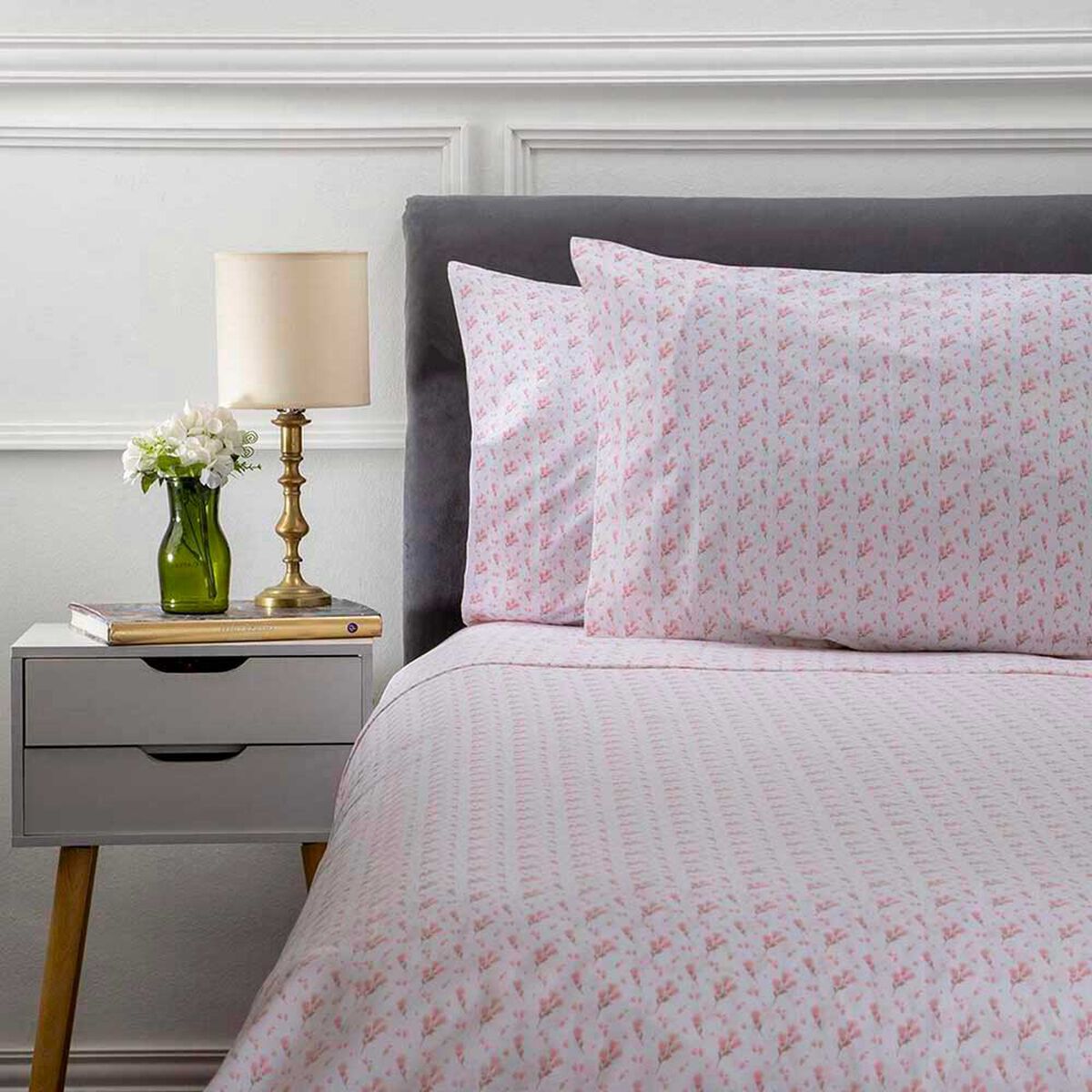 Juego de S&aacute;banas Dreams 180 Hilos King Peace