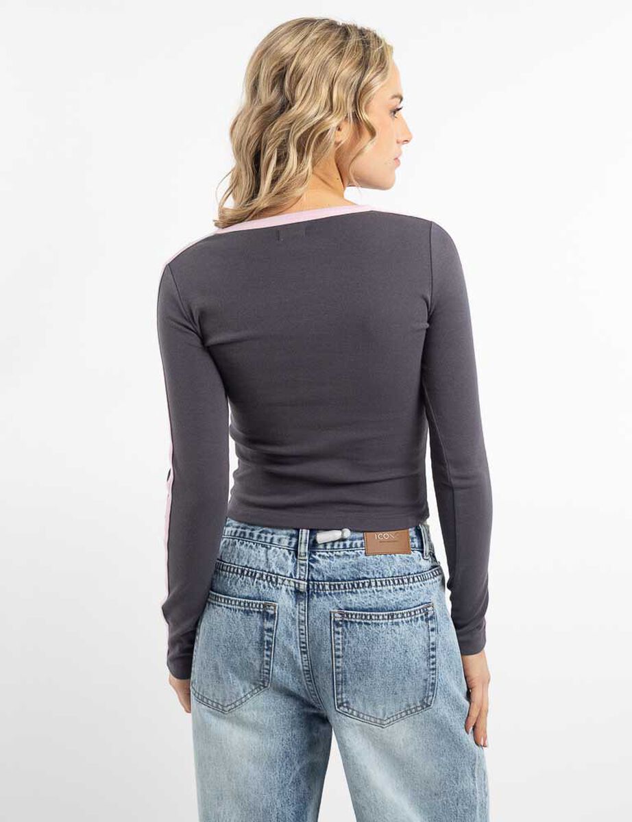 Polera Manga Larga Mujer Icono