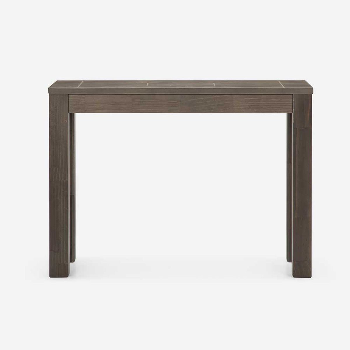 Mesa de Arrimo Rosen New Sapelly Gris Rústico