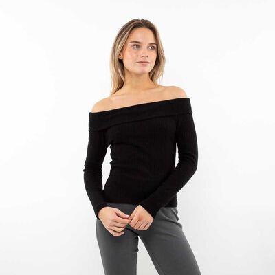 Sweater Bardot Mujer Icono