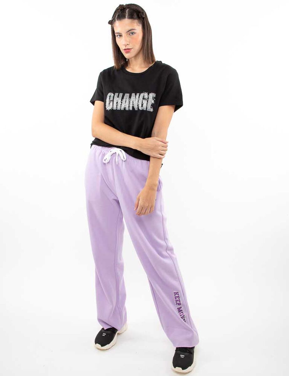 Pantalón Deportivo Mujer Black County