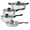 Batería de Cocina Acero Inoxidable Oster Rametto 8 Piezas