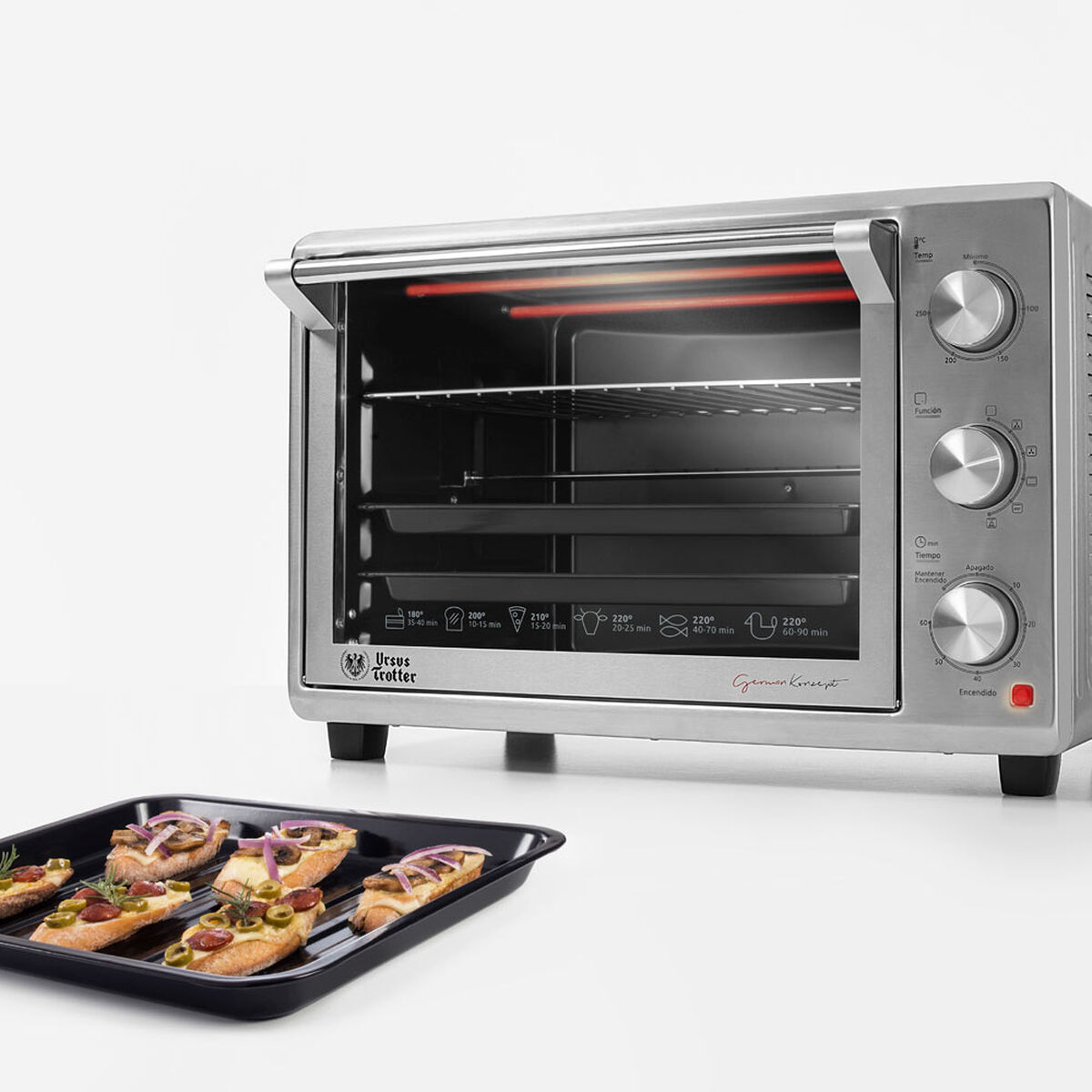 Horno Eléctrico Ursus Trotter BACKOFEN60 60 lt