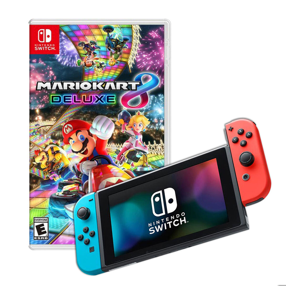 Nintendo Switch + Juego Mario Kart 8 Deluxe