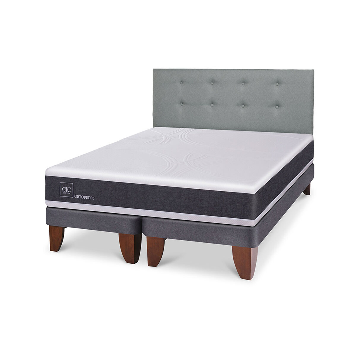 Cama Europea CIC 2 Plazas Ortopedic
