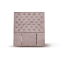 Respaldo Latam Home 1,5 Plazas Brescia Cuero Gris