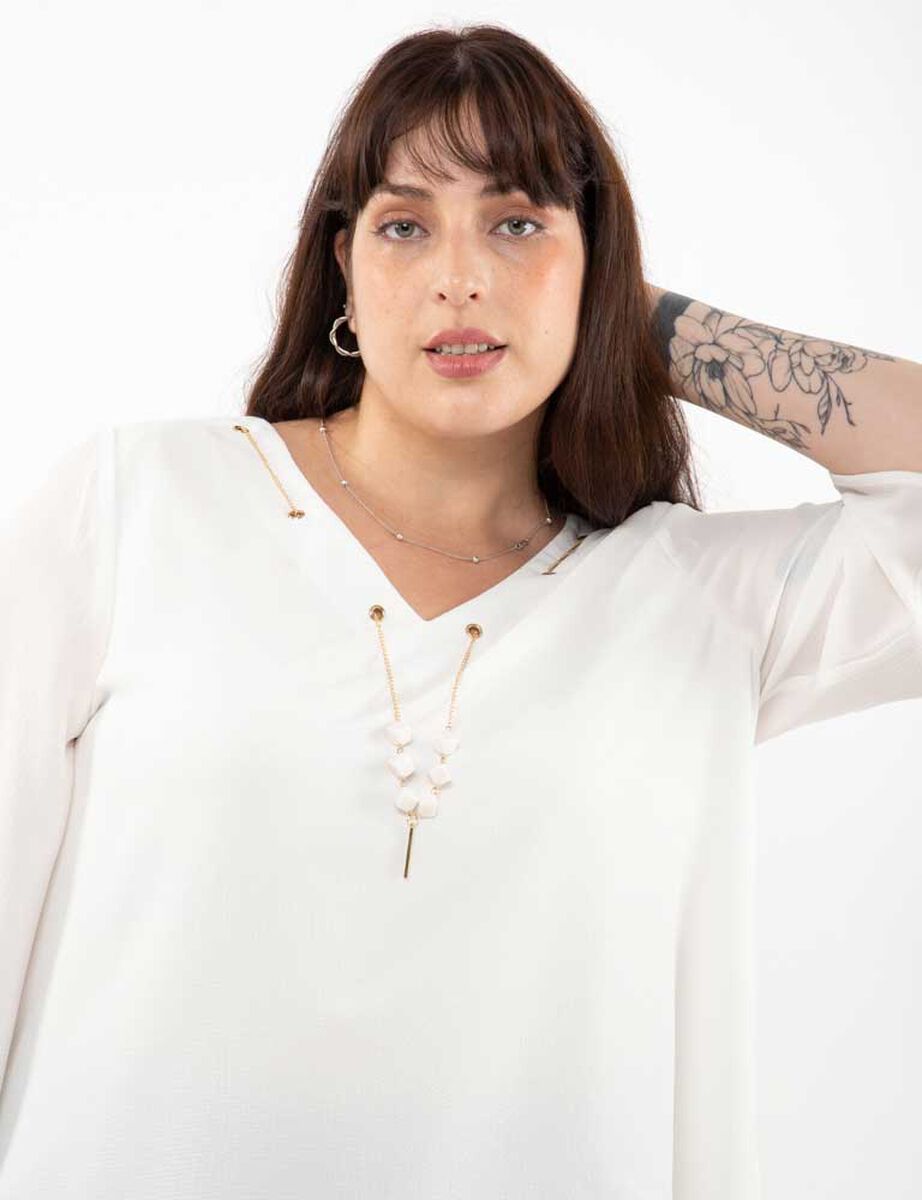 Blusa Manga 3/4 Mujer Extralindas