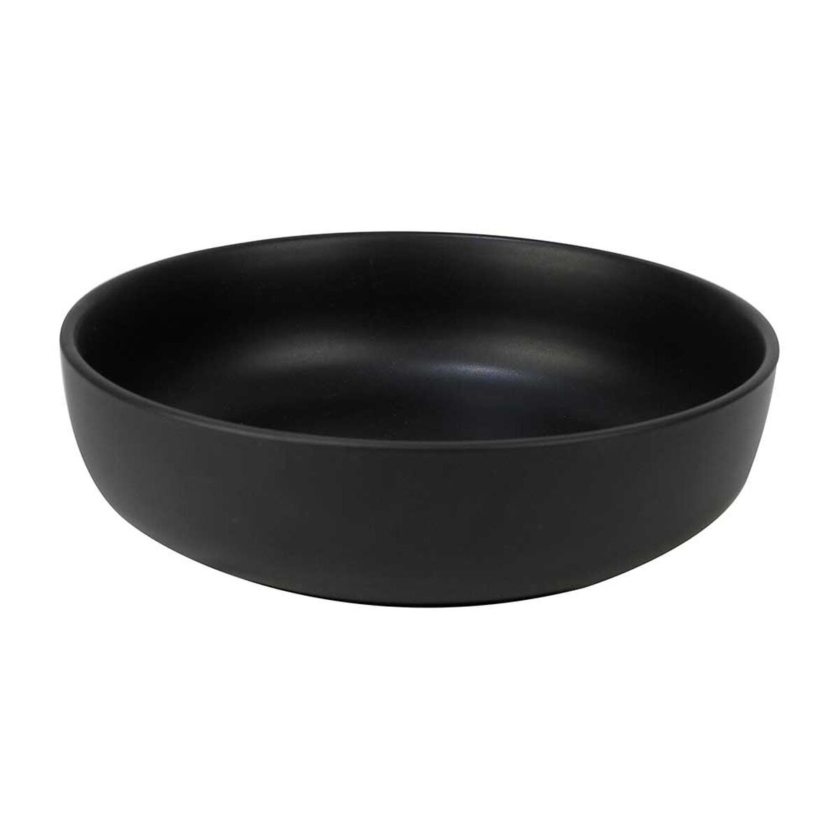 Set 4 Platos Hondo Doral Porto Servo Negro