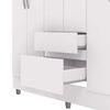 Cl&oacute;set Vekkahome Americano 6 Puertas 2 Cajones Blanco