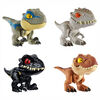 Jurassic World Dinos Mordelones, Parquete de 4