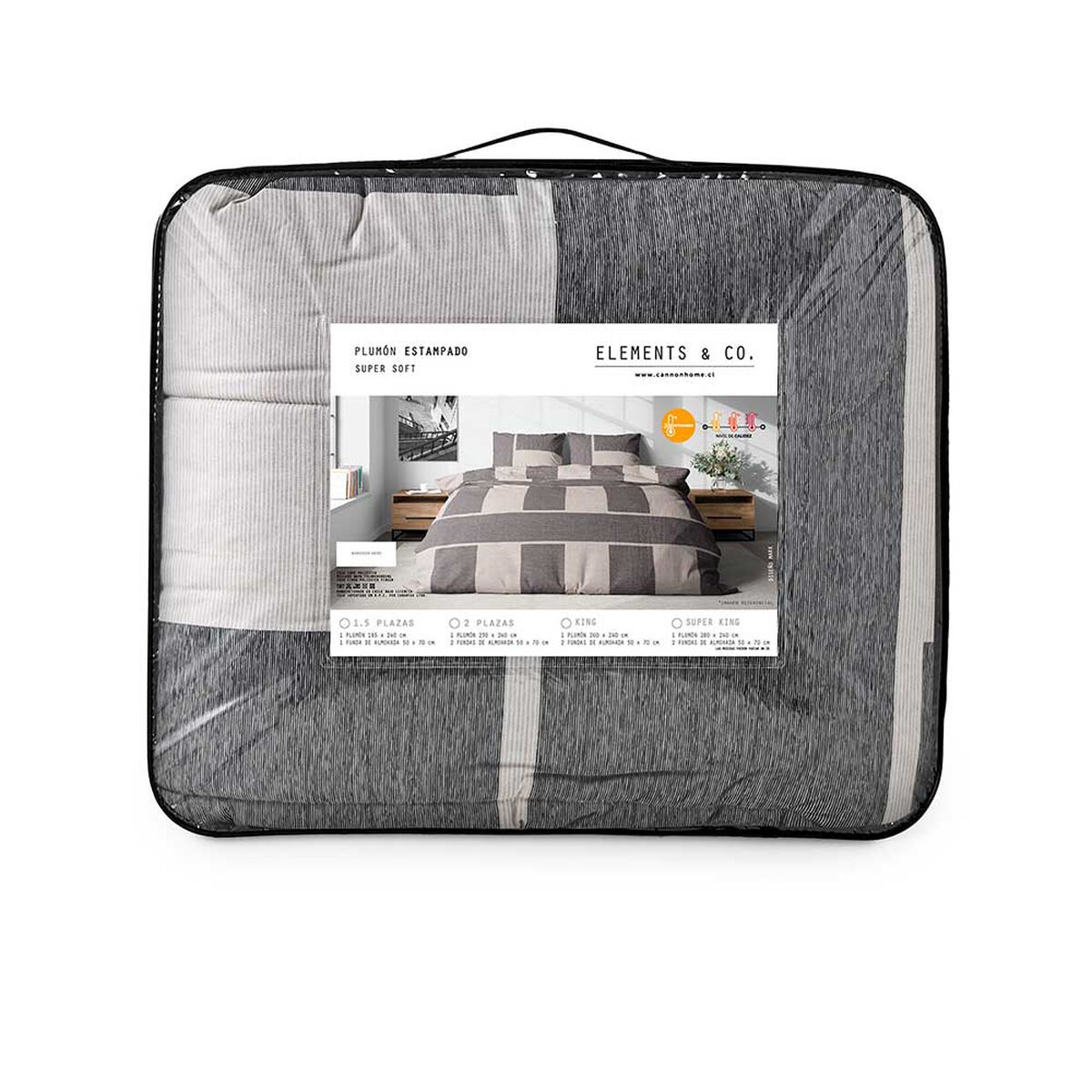 Cubrecama Elements & Co 2 Plazas Mark
