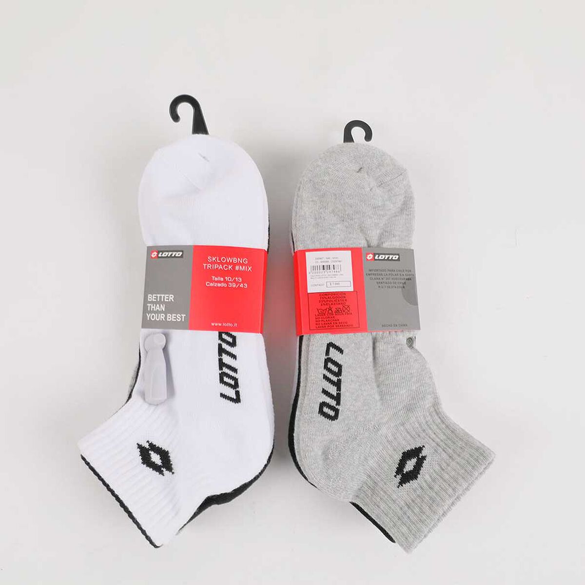 Tripack Calcetin Deportivo Unisex Lotto