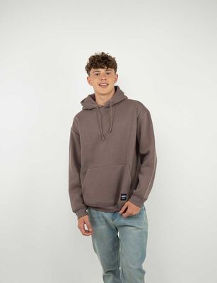 Imagen 1 del producto Polerón Hoodie Hombre Icono Cafe, Negro, Verde