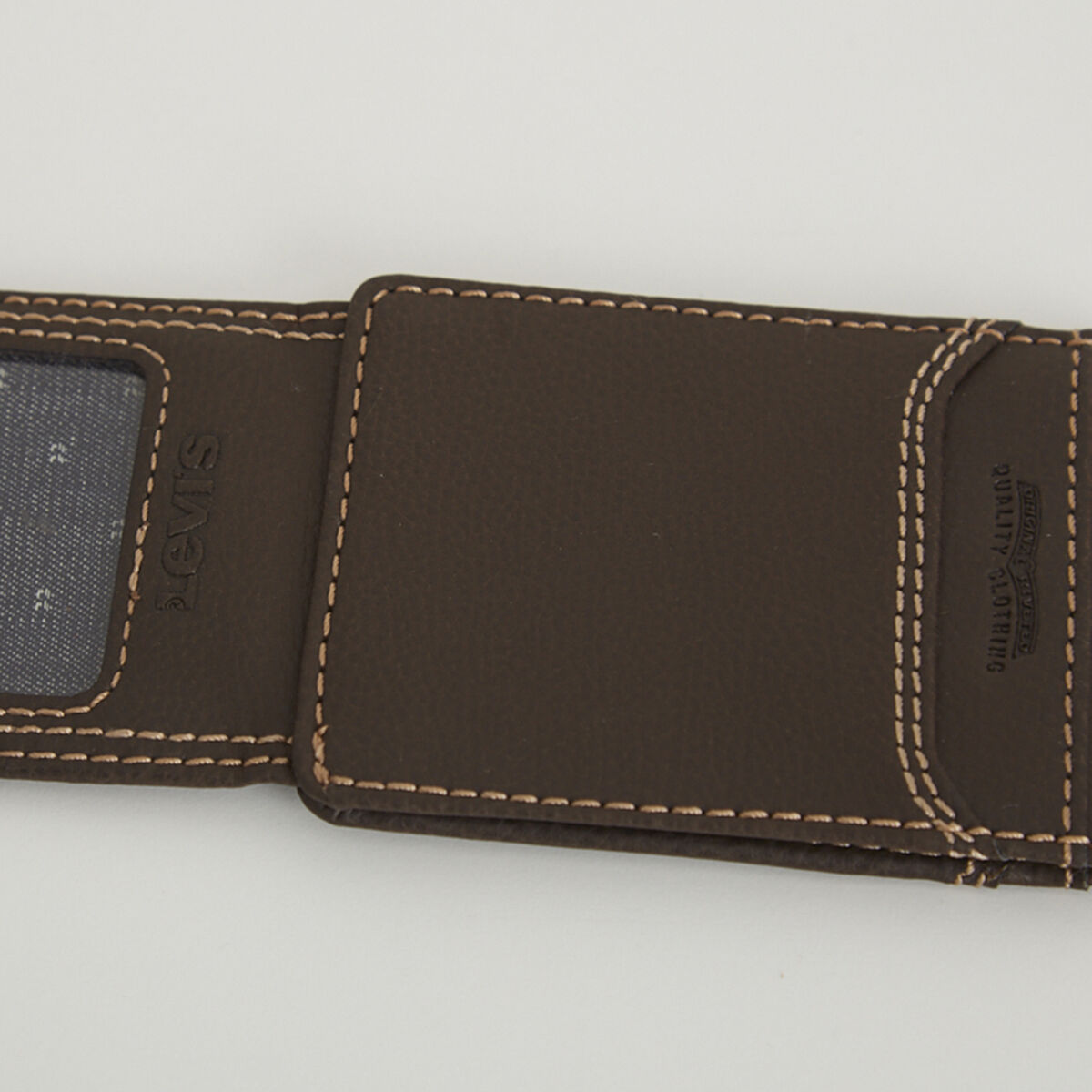 Billetera Unisex Levis Café Abc