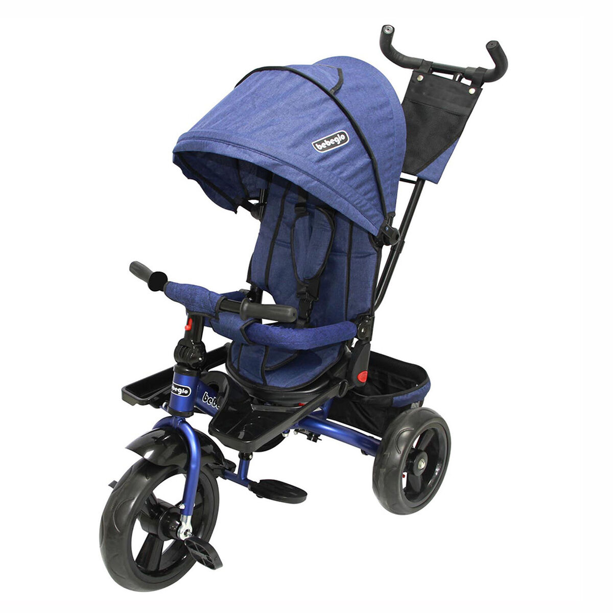 Triciclo Coche Reversible One Click RS-4075Q Abc