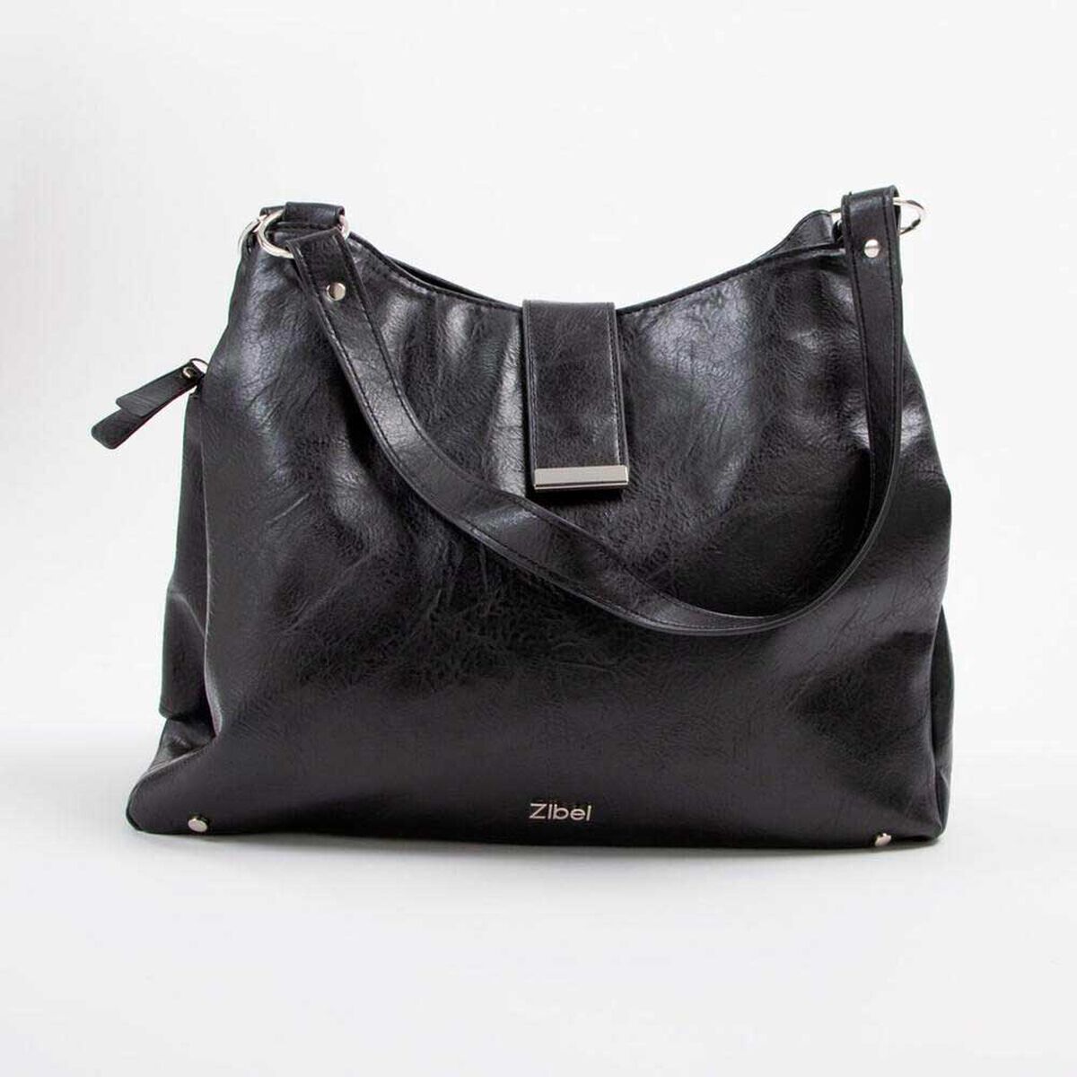 Cartera Tote Negra Zibel