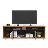 Rack TV Home Mobili Casen Hasta 70" Freijo Negro