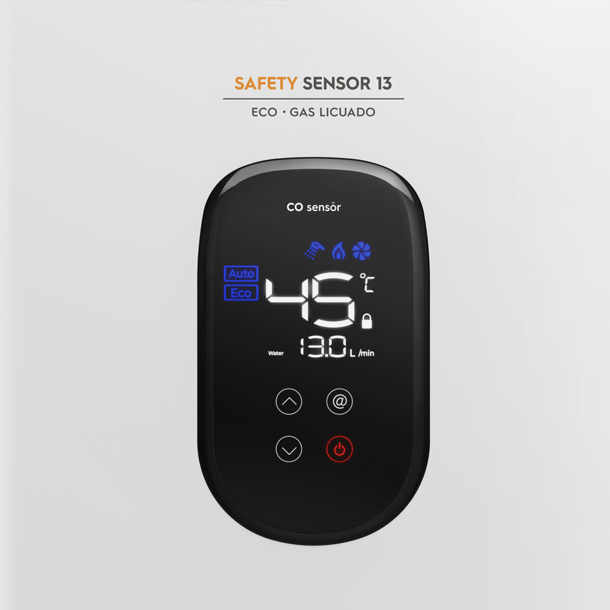 Calefont Gas Licuado Mademsa Safety Sensor 13 Eco GL 13 lts.