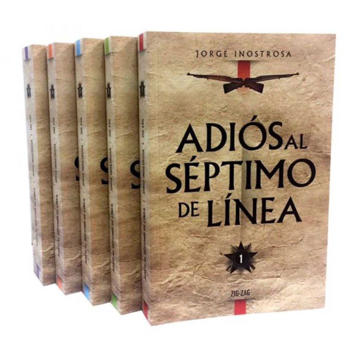 Libro Adiós al Séptimo de Línea Jorge Inostrosa Zig-Zag