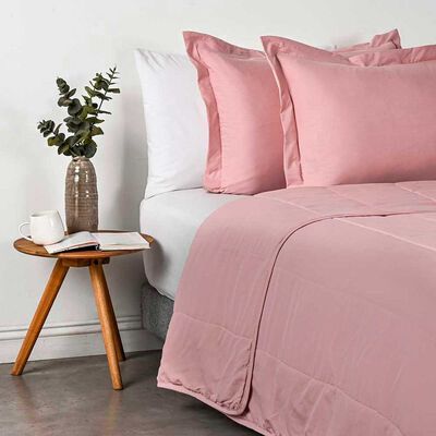 Imagen 2 del producto Cubrecama American Family King Piedra Rosa