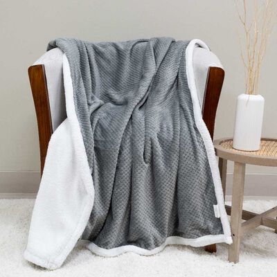 Manta Doral Coral Pop Sherpa 127x152 cm D5