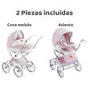 Coche Lujoso Royal de Coolbaby 2 Piezas Rosado By Lubabycas