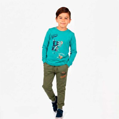 Polera Manga Larga Algod&oacute;n Ni&ntilde;o Chess