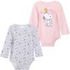 Pack 2 Body de Algodón Beba Snoopy