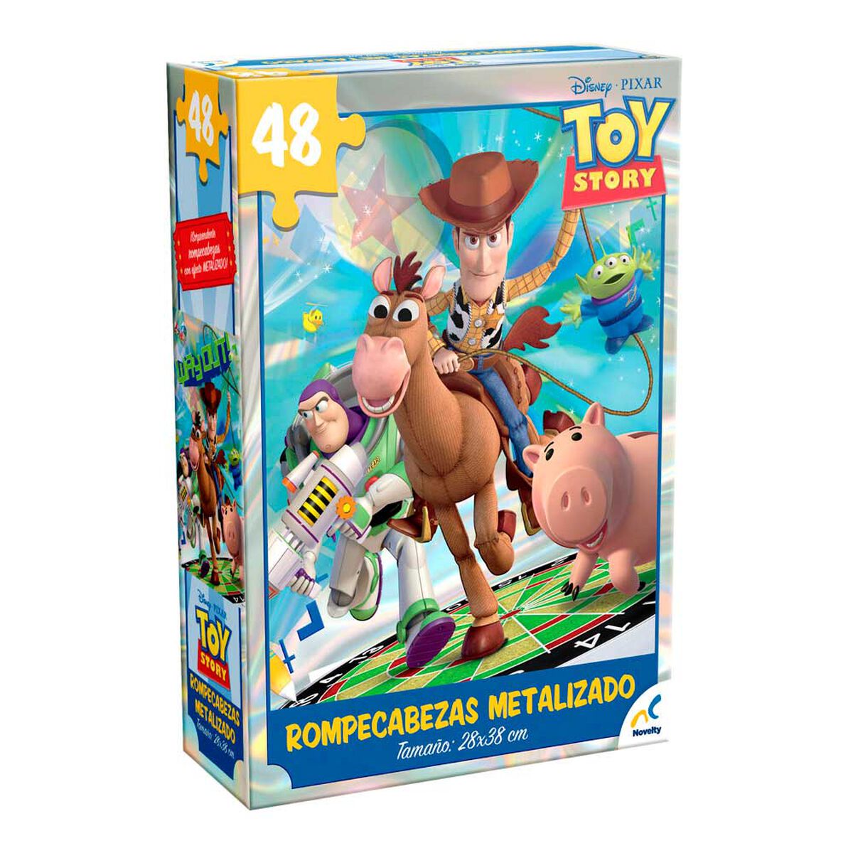 Rompecabezas Metalizado 48 Piezas Toy Story