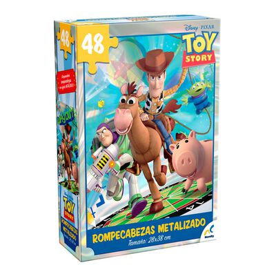 Rompecabezas Metalizado 48 Piezas Toy Story