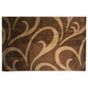 Alfombra Frize Carved D3 80X120 Cm Cafe