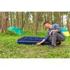Colchón Inflable Queen 2.03m x 1.52m x 22cm con inflador y 2 almohadas