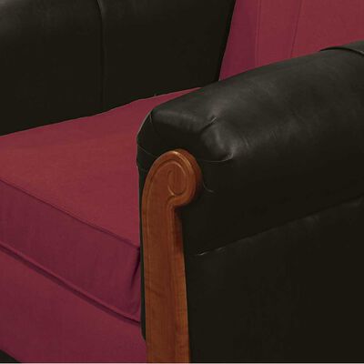 Imagen 2 del producto Sofá Elegant Detail Marsella 3 Cuerpos Rojo