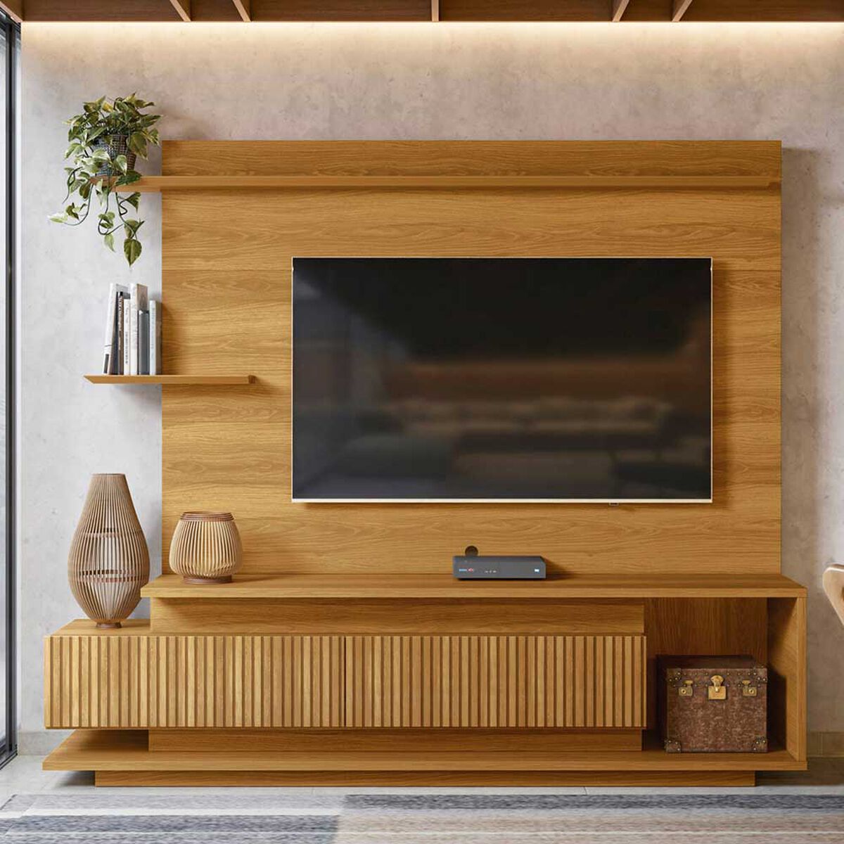 Panel TV Onessta Istambul Freijo Ripado Hasta 75"