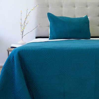 Imagen 1 del producto Quilt Doral 1,5 Plazas Petroleo Verde Origins
