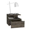 Velador Rectangular TuHome Dreams 1 Cajón Bellota
