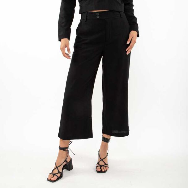 Pantalón Lino Culotte Mujer Zibel